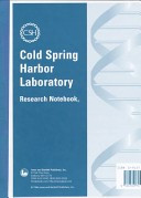 Cold Spring Harbor Labratory Research Notebook