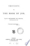 Thoughts on the Book of Job