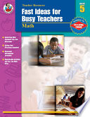 Fast Ideas For Busy Teachers Math Grade 5