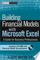 Building Financial Models with Microsoft Excel