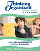 Thinking Organized for Parents and Children Workbook