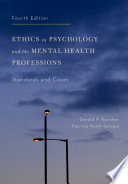 Ethics in Psychology and the Mental Health Professions Book