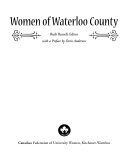 Women of Waterloo County
