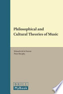 Philosophical And Cultural Theories Of Music