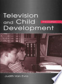 Television and Child Development Book