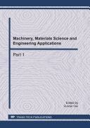 Read Pdf Machinery, Materials Science and Engineering Applications, MMSE2011