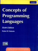 Concepts Of Programming Languages Book