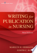 Writing for Publication in Nursing  Third Edition