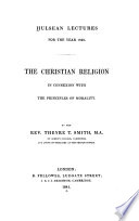The Christian Religion in Connexion with the Principles of Morality