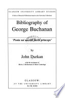 Bibliography of George Buchanan