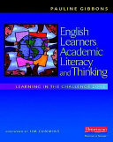 English Learners  Academic Literacy  and Thinking Book