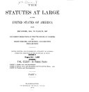 Statutes at Large, Treaties and Proclamations of the United States of America from ...