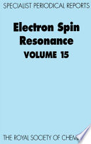 Electron Spin Resonance Book