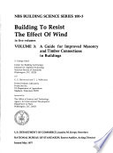 A Guide for Improved Masonry and Timber Connections in Buildings