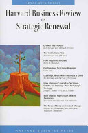 Cover of Harvard Business Review on Strategic Renewal
