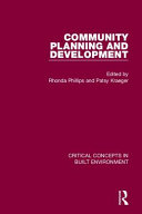 Community Planning and Development Book PDF