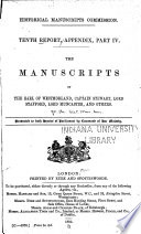 Report of the Royal Commission on Historical Manuscripts Book