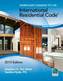 Significant Changes to the International Residential Code 2015 Book