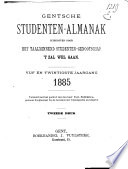 Gentsche Studenten Almanak