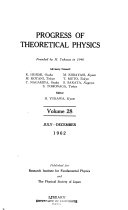 Progress Of Theoretical Physics