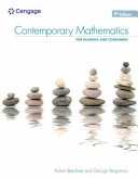 Contemporary Mathematics for Business & Consumers, 9th