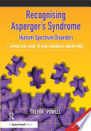Recognising Asperger s Syndrome  Autism Spectrum Disorder 
