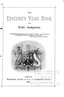 The Epicure's Year Book and Table Companion