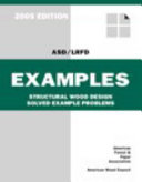 ASD/LRFD: Examples, structural wood design solved example problems
