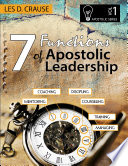7 Functions of Apostolic Leadership Vol 1   Mentoring  Coaching  Discipling  Counseling  Training  Managing Book