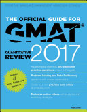 The Official Guide for GMAT Quantitative Review 2017 with Online Question Bank and Exclusive Video
