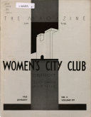 Magazine of the Women s City Club Book