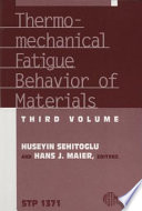 Thermo mechanical Fatigue Behavior of Materials Book