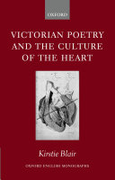 Victorian Poetry and the Culture of the Heart