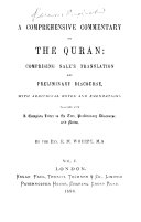 A Comprehensive Commentary on the Qur  n