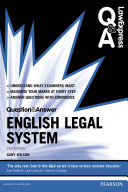 Law Express Question and Answer: English Legal System 2nd edn