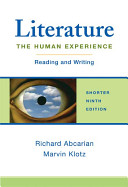 Literature  The Human Experience Shorter Edition Book