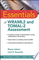Essentials of WRAML2 and TOMAL 2 Assessment