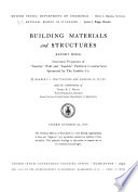 Structural Properties of  Insulite  Wall and  Insulite  Partition Constructions Sponsored by the Insulite Co