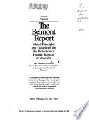 The Belmont Report Book