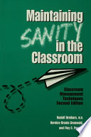 Maintaining Sanity In The Classroom Book