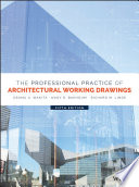 The Professional Practice of Architectural Working Drawings Book PDF