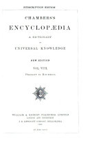 Chambers s Encyclopaedia 