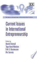 Current Issues in International Entrepreneurship Book