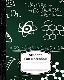 Student Lab Notebook   Chemistry Lab Notebook    120 Duplicate Page Sets 