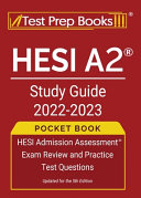 HESI A2 Study Guide 2022-2023 Pocket Book
