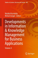 Developments in Information & Knowledge Management for Business Applications [Pdf/ePub] eBook