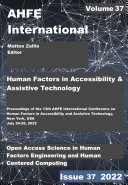 Human Factors in Accessibility and Assistive Technology