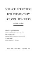 Science Education for Elementary School Teachers