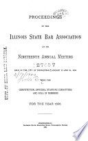 Proceedings Of The Illinois State Bar Association 