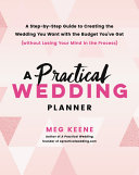 A Practical Wedding Planner Book